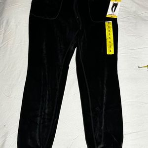 Brand New  32 HEAT Black Velvet Casual/Workout Pants